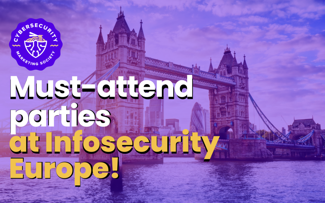 Must-attend parties at InfoSec Europe!